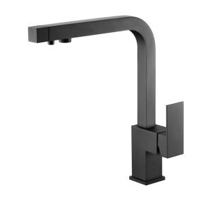 Touchless Black Kitchen Faucet with Pull Down Sprayer, Single Handle Motion 12 grifo cocina negro imex capri