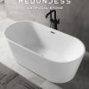 Solid Surface Factory Bathtub Freestanding White Bath Tub