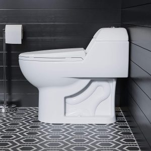 Well Made Forever SM-1T803 One Piece Toilet, Glossy White 21 2