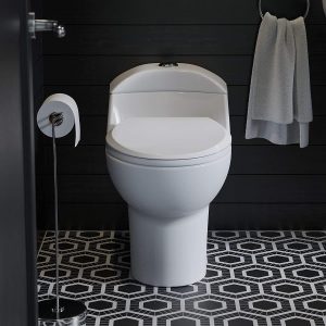 Well Made Forever SM-1T803 One Piece Toilet, Glossy White 26 7