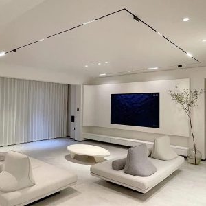 LED Lamp Head for XTB028 Recessed Magnetic Track Lighting System, Linear Floodlight Ceiling Wall Light (10W/3000K-Warm White/90°/Ra85) 23 11