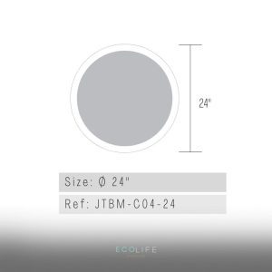 Led Light Bathroom Mirror Other functions can be customized 8 JTBM C04 24 2