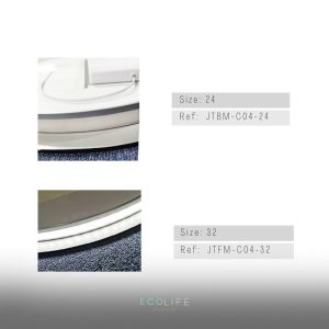 Led Light Bathroom Mirror Other functions can be customized 7 JTBM C04 24 4